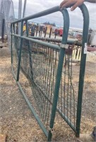 Livestock Panels with mesh bottom,2 pcs,9.5' L