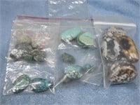 Assorted Stone Cabochons & Nuggets Pictured