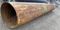 Steel Pipe,27"D X 18'L, 3/8" thick