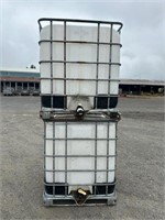 Water tanks in cage,4'X4'X3',2 pcs