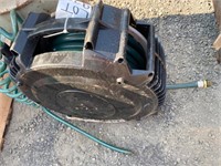 Water hole reel with hose