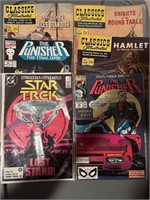 Comic Book Lot Classics Illus, Star Trek, Punisher