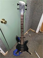 Spector 4 String Bass Guitar and Stand