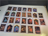 Lot of 26x vintage kiss cards aucoin 1978