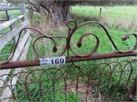 2 Vintage Iron Gates