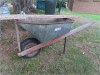 Steel Tub Wheelbarrow