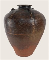 Large 18th/19th c.  Chinese Oil Jar