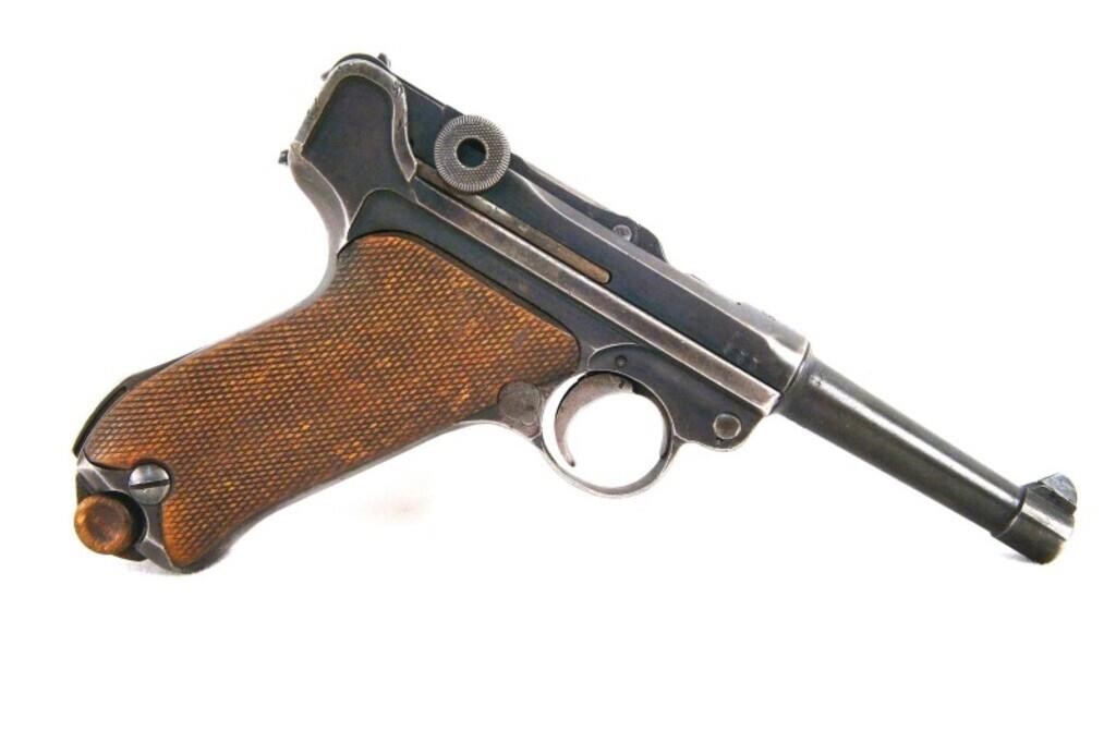 1916 WWI Luger P08 9mm Serial # 2637