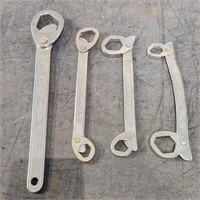 S2 4pc Quick Grip Wrenches