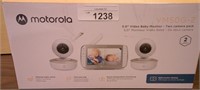 Motorola 5.0in Video Baby Monitor 2 Camera Pack
