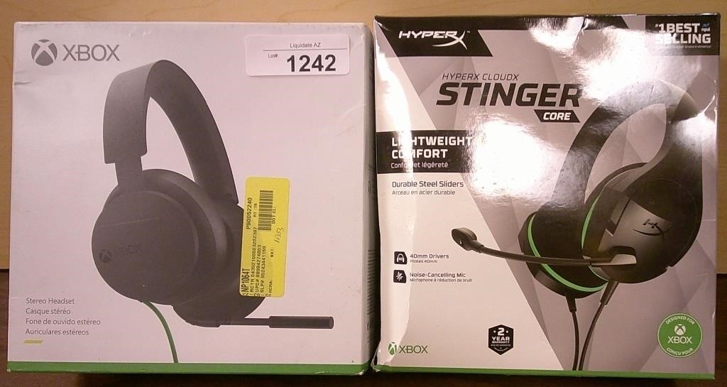 Xbox Headphones & Hyperx Stinger Headphones