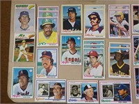 35 Topps  baseball cards 2-1977, 33-1978