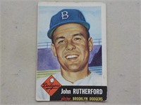 Topps #137 John Rutherford 1953