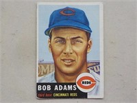 1953 Topps #152 Bob Adams