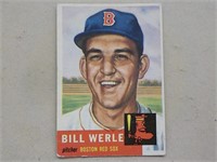 1953 Topps #170 Bill Werle