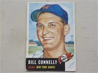 1953 Topps #126 ROOKIE CARD Bill Connelly