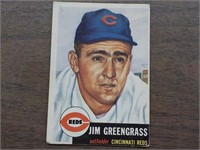 1953 Topps #209 ROOKIE CARD Jim Greengrass