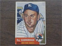 1953 Topps #213 Ray Scarborough