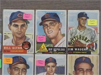 9 1953 Topps baseball cards