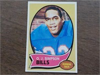 1970 Topps #90 Football O.J. Simpson
