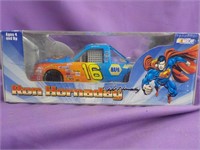 Superman Ron Hornaday racing truck