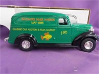 1938 Chevy panel truck bank Ertl Green
