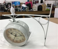 New Double Sided 5" Metal Clock