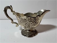 ORNATE PITCHER - FLORAL RAISED RELIEF (NO