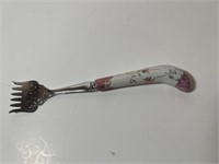 SERVING FORK - SHEFIELD ENGLAND - HAND PAINTED