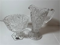 (1) ETCHED CRYSTAL BOWL "CLASSICO CRYSTAL 24%