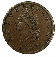 1863 Civil War Token - Our Country