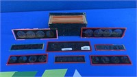 BOXED SET OF 12 MAGIC LANTERN SLIDES PLUS