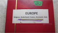 Europe album (lots of stamps)