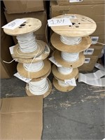 6 Spools: cl39 fplp or cmp 18 awg 2 cond str bc