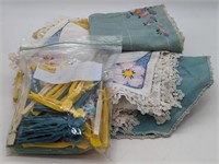 (X) Embroidery Pieces Table Runners, Shelf