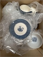 Ceramics bowls, cups and plates