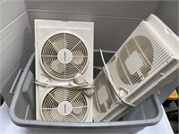 Pair of Aloha Breeze Air Conditioning Fans