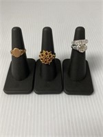 Gold Tone & Silver Tone Rings