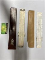 Decimal Trig Type Log Rulers With Cases