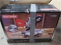 NIB Craftsman 10" Compound Miter Saw 15amp