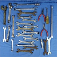 Open End & Combination Wrenches-some Craftsman