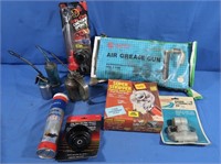 Air Grease Gun, New Gas Can Spout, Ampro Cup Type