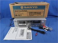 Vintage Sanyo Stereo Cassette Deck RD S27
