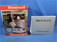 Bentley Battery Charger, Honeywell Surround Heat