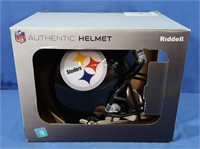 NFL Autographed Steelers Helmet-#26 Bell (not
