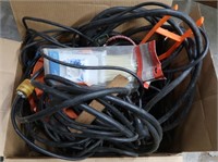 Box of Wire & Extension Cords