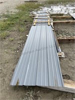 233 LF Charcoal Metal Roofing