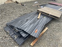 Assorted Plastic Metal Protective Sheets