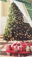 7.5' Tall Prescott Pine Christmas tree in box with
