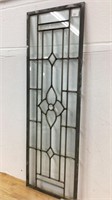 Stained Glass Vintage window panel, some pieces